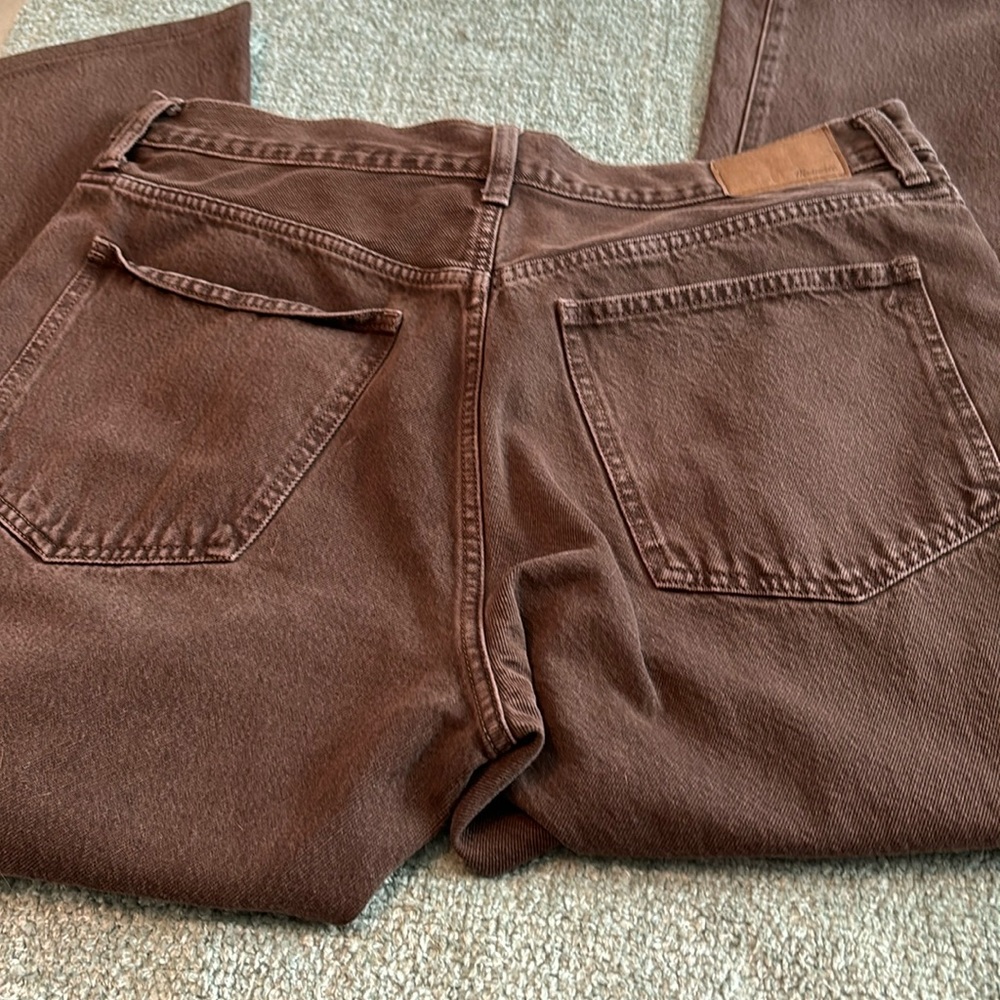 Madewell Brown Jeans